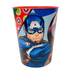 Vaso infantil de plástico cresko Avengers Marvel