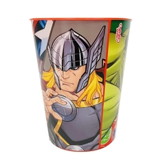 Vaso infantil de plástico cresko Avengers Marvel - comprar online