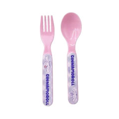 Lunch box Cinnamoroll con cubiertos Rosa Lila en internet