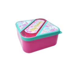 Lunch box con cubiertos My melody Acua Fucsia - comprar online