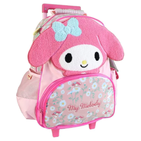 Mochila escolar My Melody Sanrio lovely con carro - comprar online