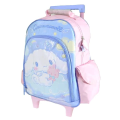 Mochila escolar Cinnamoroll Sanrio Angel con carro - tienda online