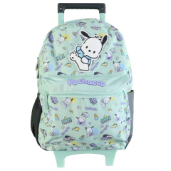 Mochila escolar Pochacco Sanrio star con carro - comprar online