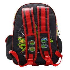 Mochila escolar Tortugas Ninja pizza - comprar online