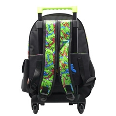 Mochila escolar Tortugas Ninja amigos con carro - comprar online