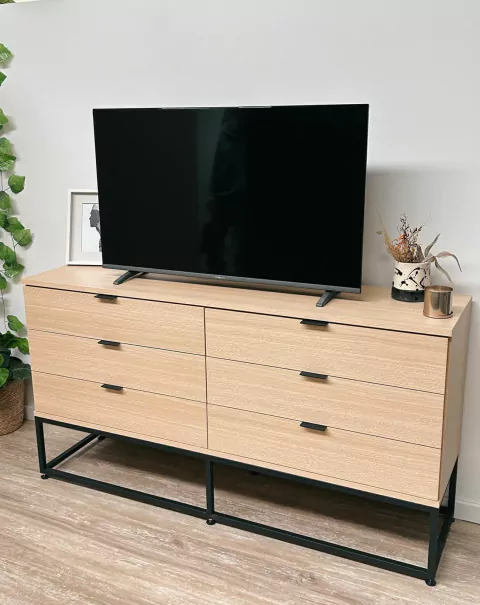 Cajonera Eris - 6 cajones ROBLE.