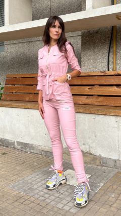 Pantalón CHUPIN SPANDEX ROSA - UNI.CO - Uniformes Humanizados