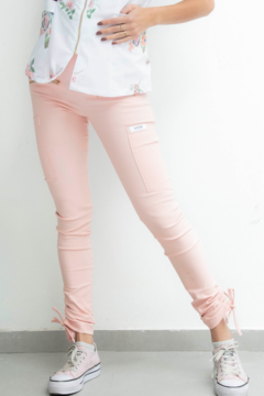 Pantalón CHUPIN SPANDEX ROSA - comprar online