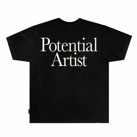 CAMISETA POTENTIAL ARTIST - PRETA - comprar online