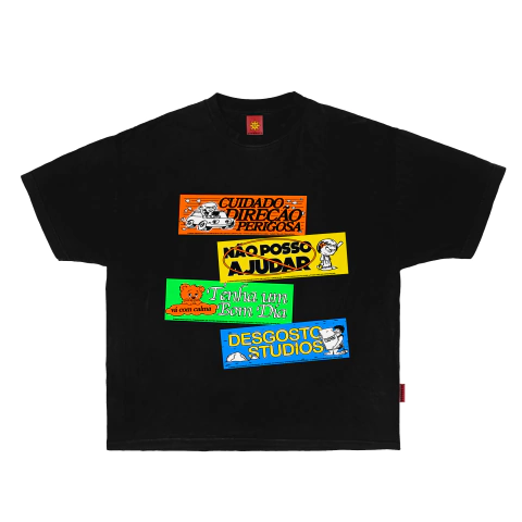 CAMISETA OVERSIZED ADESIVOS - comprar online