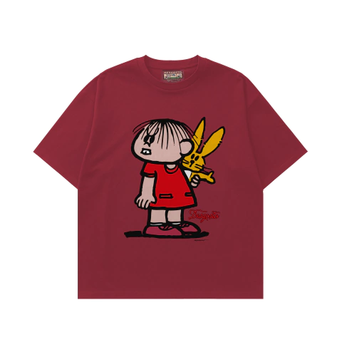 CAMISETA OVERSIZED RETRO VERMELHA - comprar online