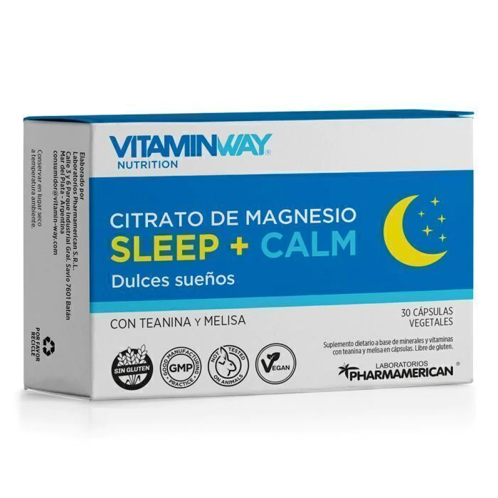 Vitamin Way - Citrato de Magnesio Sleep + Calm