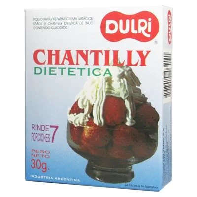 Chantilly Sin Azúcar