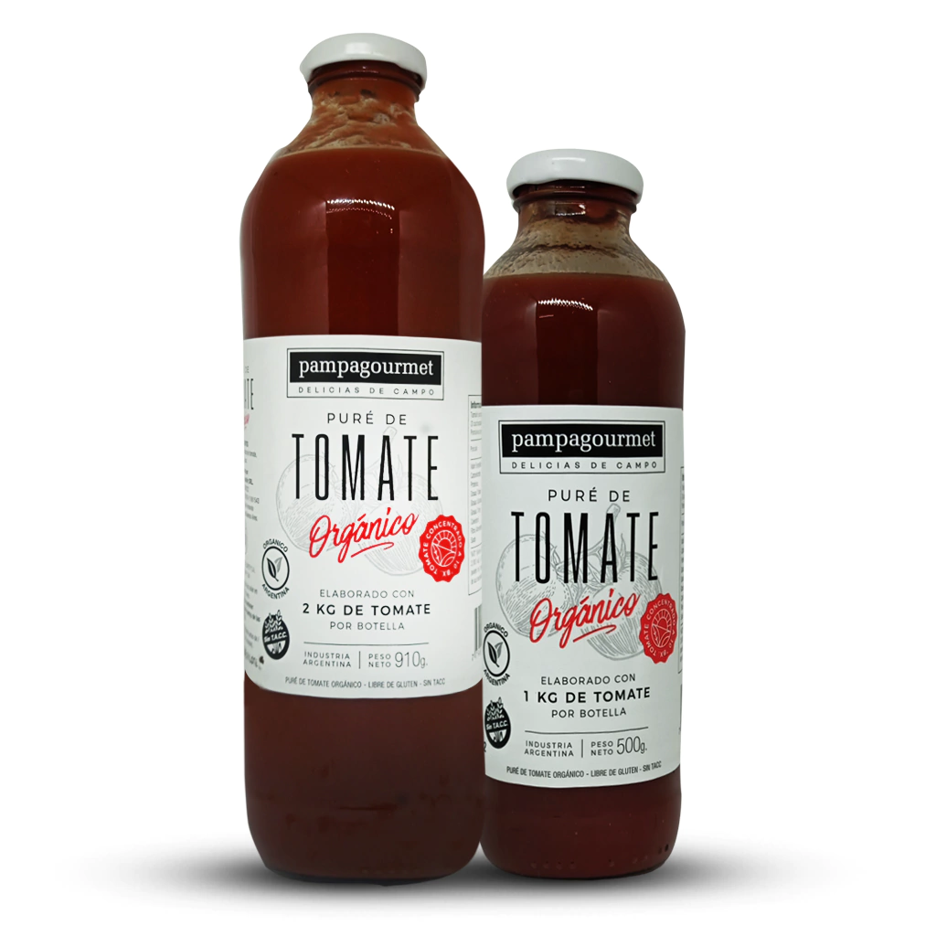 Pampagourmet Pure de Tomate Organico