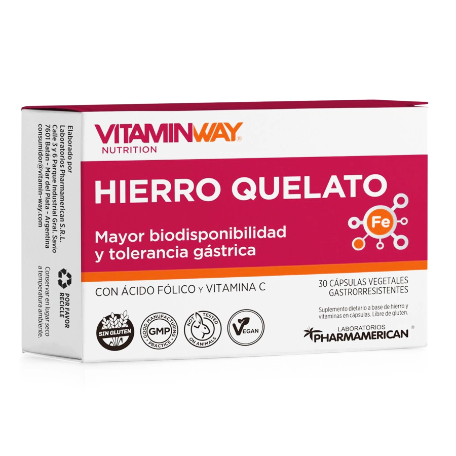 Hierro Quelato Vitamin Way