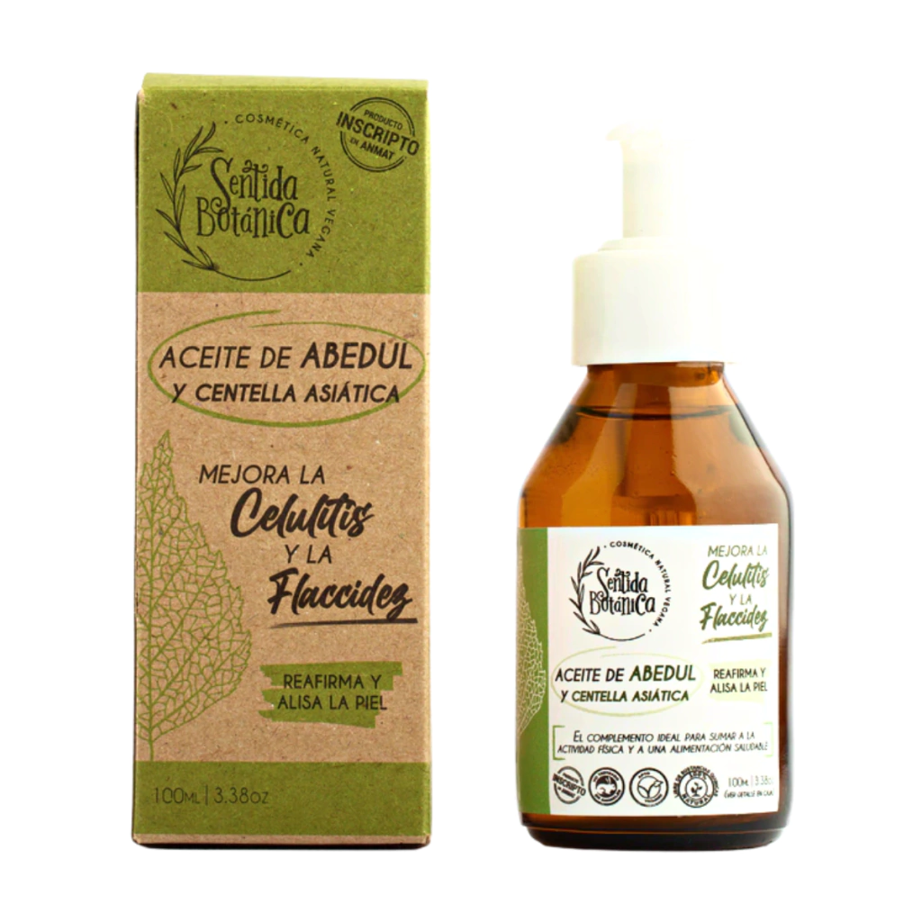 Aceite de Abedul y Centella Asiatica - Sentida Botanica
