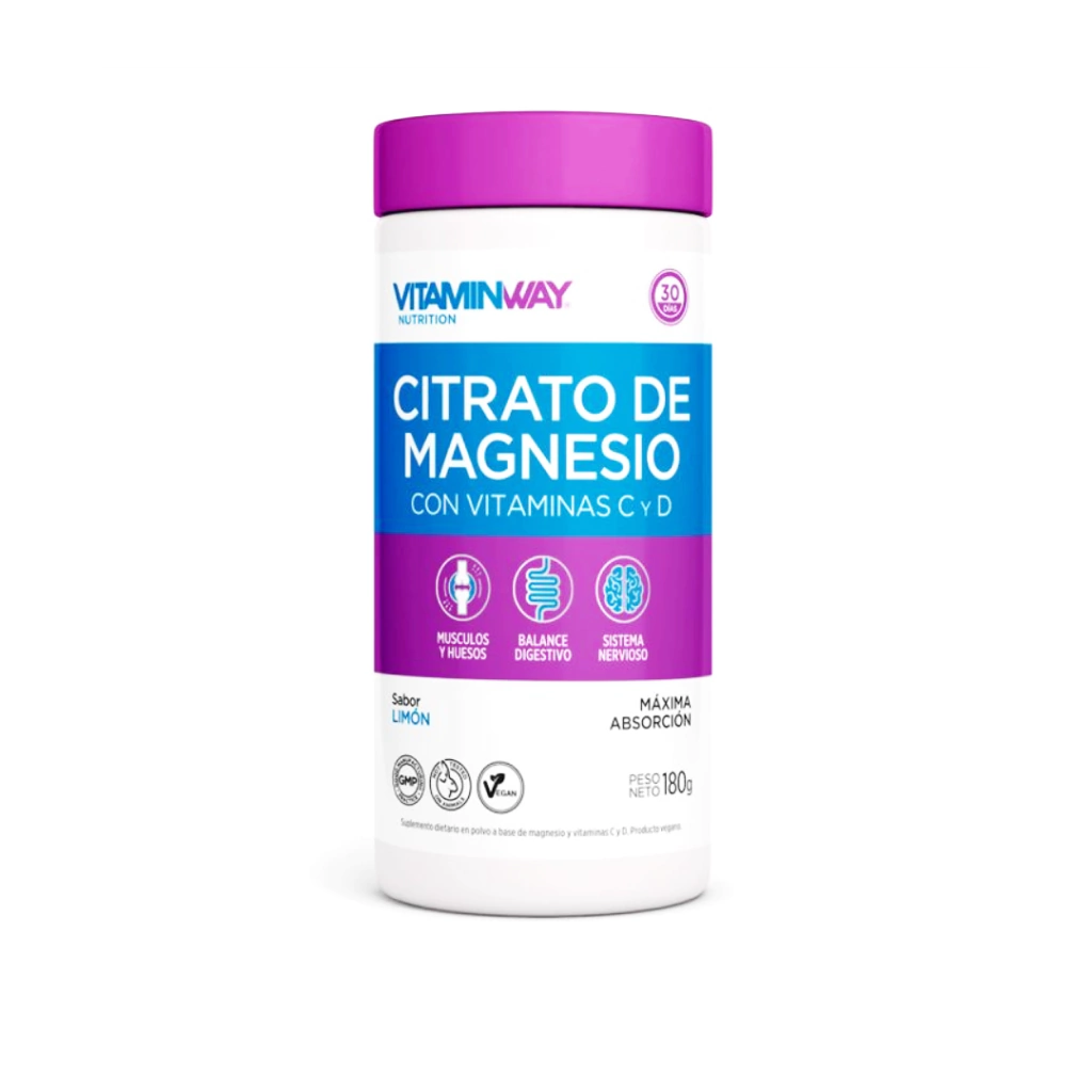 Citrato de Magnesio en Polvo Vitamin Way