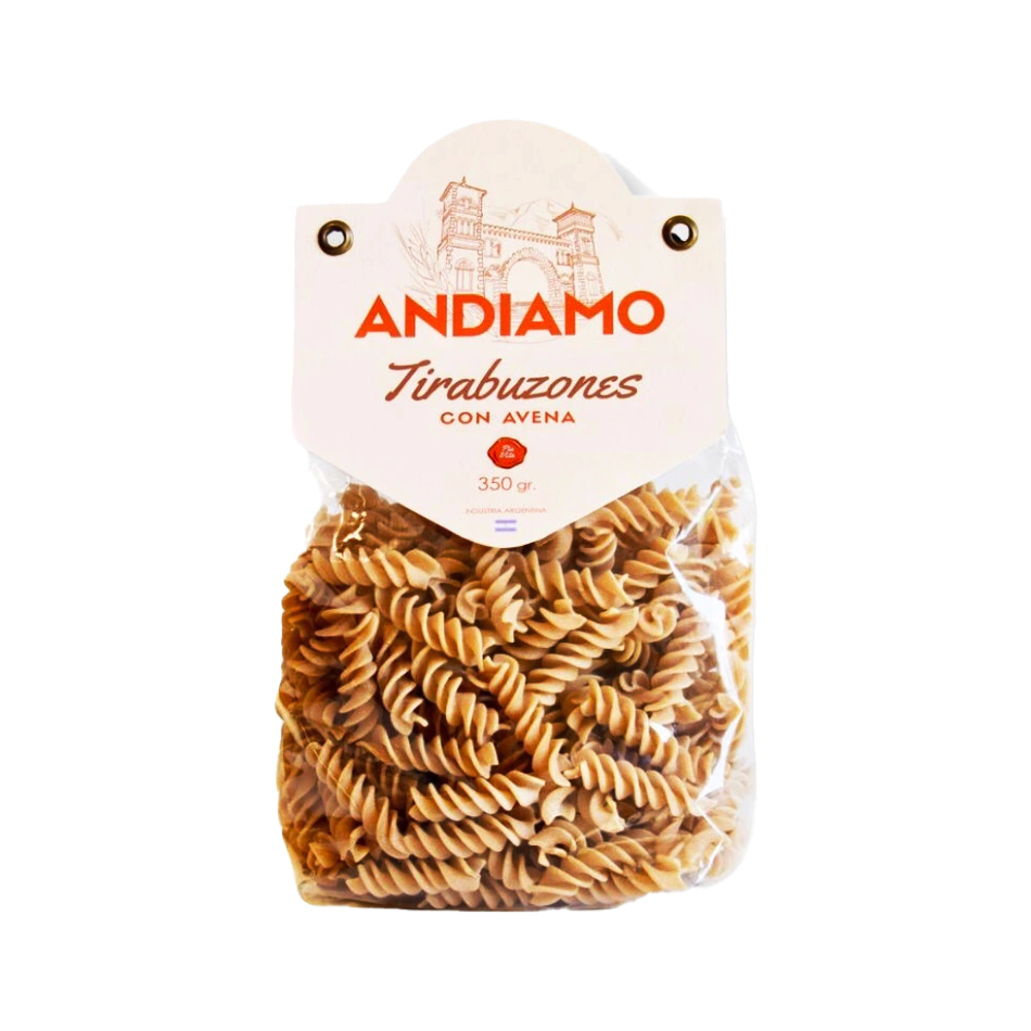 Tirabuzones Con Avena Integral Andiamo