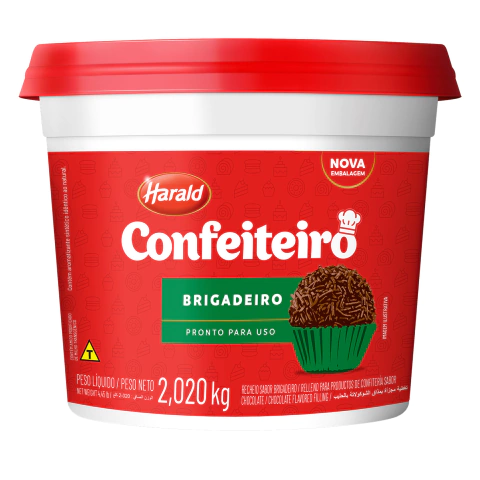 BRIGADEIRO CONFEITEIRO HARALD 2,020KG