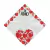 EXPRESS CARBER 37,5CM X 37,5CM TRANSPARENTE TE AMO C/2 UNIDADES