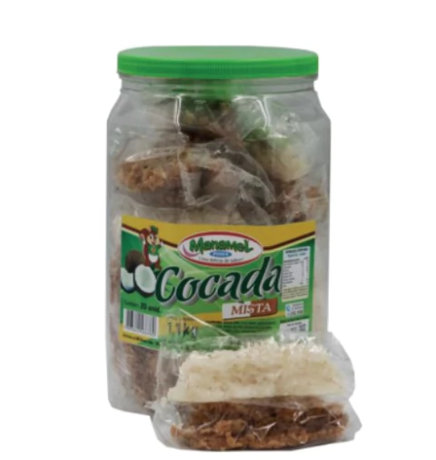 COCADA MISTA MANAMEL COM 20 UNIDADES