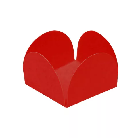 FORMINHA URSINHO FESTAS PARA DOCES VERMELHA MÉDIA COM 50 UNIDADES