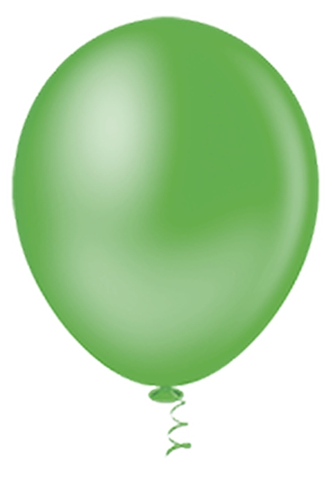 BALÃO GRANFESTA VERDE TROPICAL Nº 09 LISO COM 50 UNIDADES
