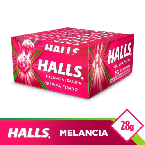 DROPS HALLS MDLZ MELANCIA C/21 UNIDADES - comprar online