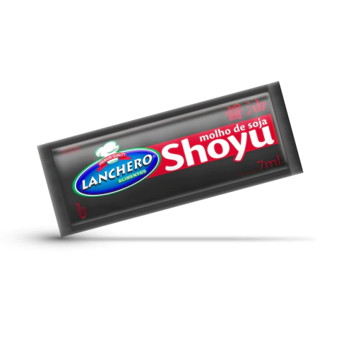 SACHE MOLHO SHOYU LANCHERO 7ML COM 150 UNIDADES