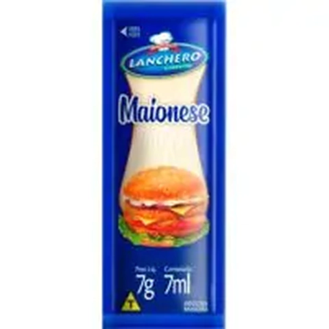 SACHE DE MAIONESE LANCHERO 7GR COM 150 UNIDADES