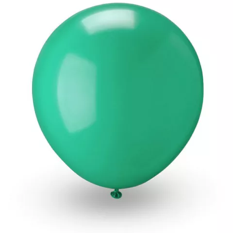 BALÃO GRANFESTA VERDE MENTA Nº 09 LISO COM 50 UNIDADES