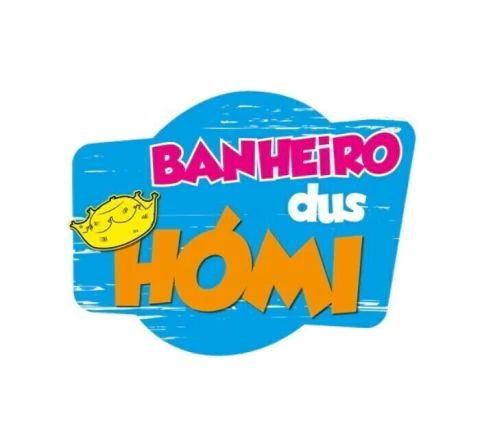 PLACA MDF GRINFEST BANHEIRO DUS HÓMI