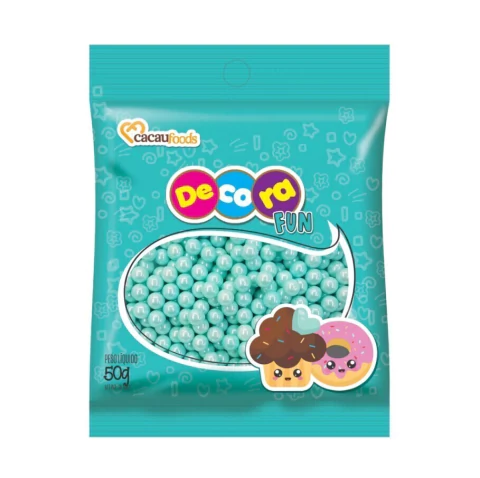 CONFEITO DECORA FUN BLUE BIG 50GR