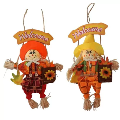 CASAL ESPANTALHO WELCOME 30CM