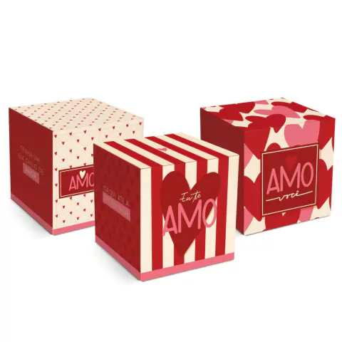 CAIXA CROMUS POP SEM VISOR AMO VOCÊ SORTIDO