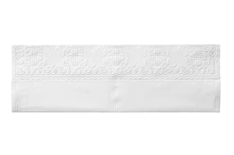 GUARDANAPO TOALHA LAVABO TREVO RELEVO 25,1 X 28,5 CM COM 25 UNIDADES na internet