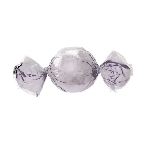 EMBALAGEM PARA TRUFA CROMUS PRATA COM 100 UNIDADES