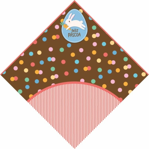 EXPRESS CROMUS 24CM X 24CM JUMP CORAL COM 25 UNIDADES