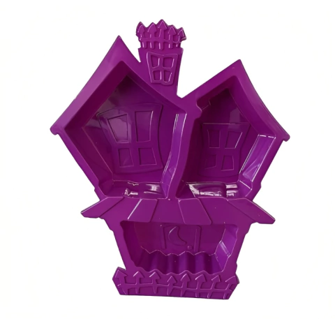 BANDEJA CASA HALLOWEEN ROXO 32CM X 26CM 1 UNIDADE