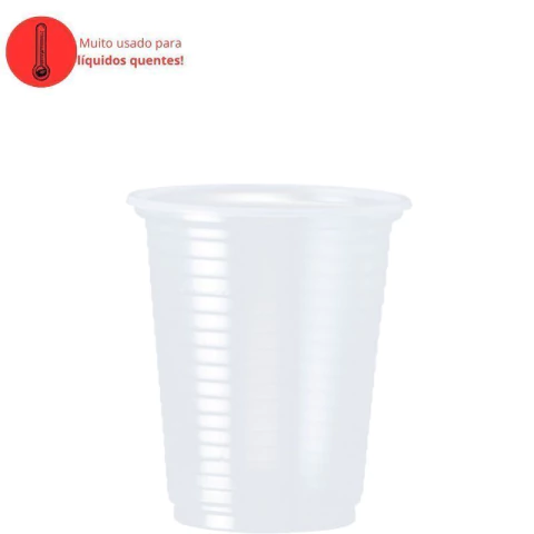 COPO CRISTALCOPO PS 80ML COM 100 UNIDADES