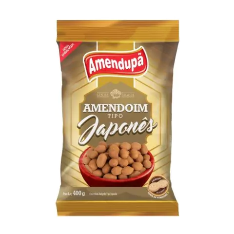 AMENDOIM JAPONÊS AMENDUPÃ 400GR