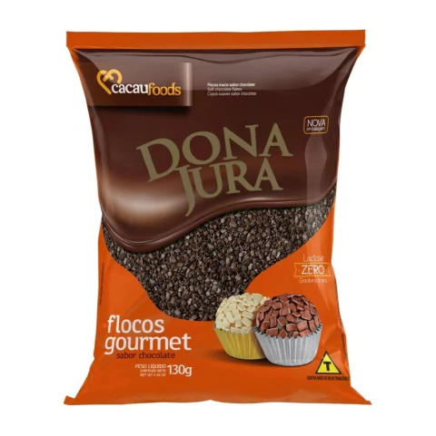 FLOCOS DE CHOCOLATE DONA JURA 130GR