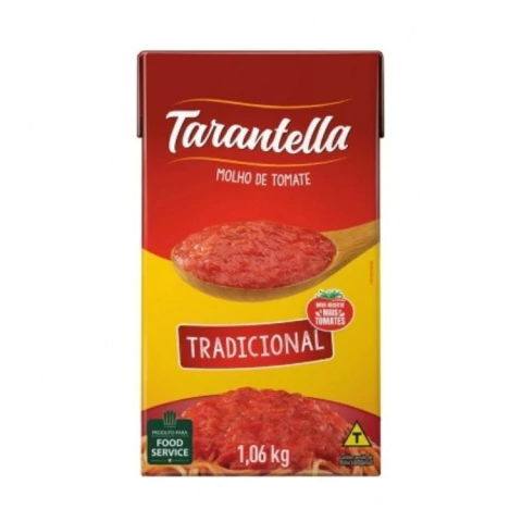 MOLHO TOMATE TARANTELLA TRADICIONAL 1,060KG