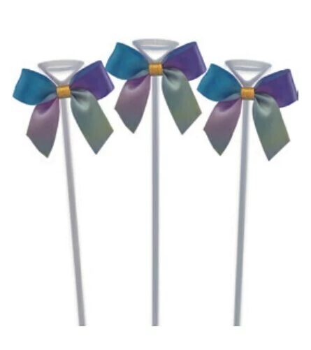 TOPO DE BOLO LAÇO ARCO ÍRIS