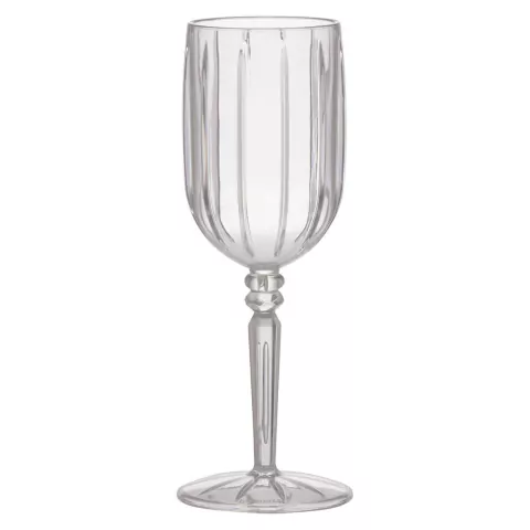 TAÇA ACRILICA LIV PARA AGUA E VINHO 275ML COM 1 UNIDADE