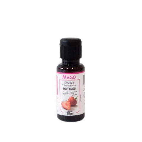 EMULSÃO SABORIZANTE MORANGO 18ML MAGO