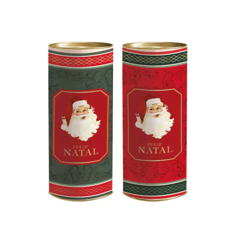 LATA CROMUS PARA PRESENTE RIGIDA NOÉL VITORIANO 10CM X 24 CM 1 UNIDADE na internet