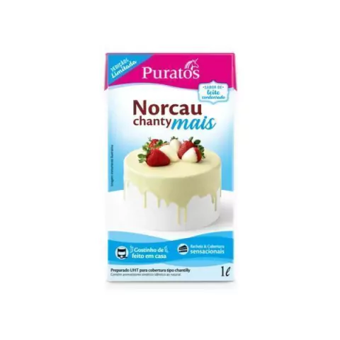 CHANTILLY PURATOS NORCAU MAIS LEITE CONDENSADO 1 L