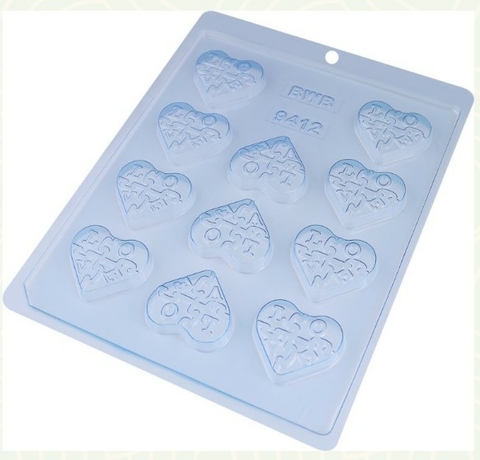FORMA BWB SIMPLES CORAÇÃO DOCE DE AMOR