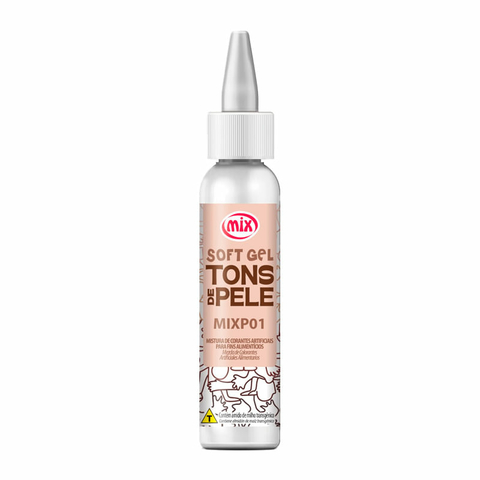 CORANTE MIX SOFT GEL TONS DE PELE 25G MIXP01